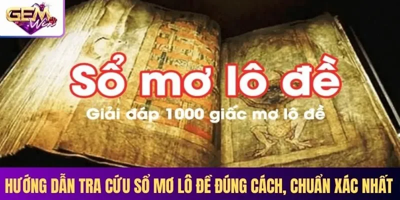 sổ mơ lô đề