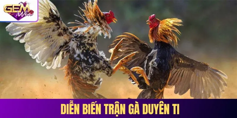 Diễn biến trận gà Duyên Ti